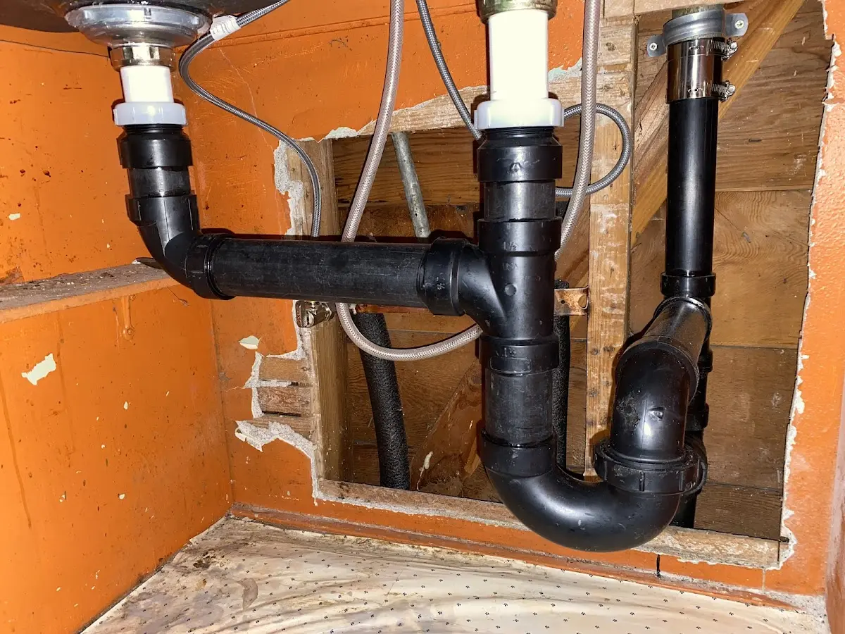 Professional Pipe Bursting equipment and tools on the job in Newton